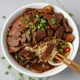 双倍牛肉霸王面