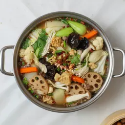 什锦素冒菜
